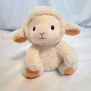 Spark Create Imagine Lamb Plush Rattle Crinkle Lovey Toy Plush